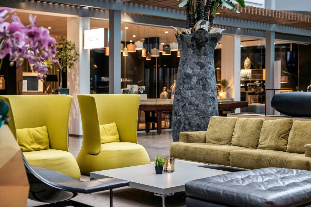 Posezení v ubytování Quality Hotel Edvard Grieg