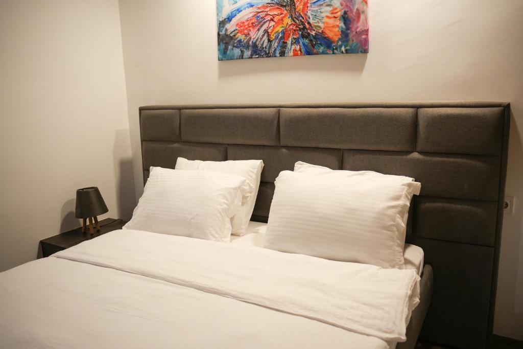 Postel nebo postele na pokoji v ubytování Side Mira Palace & Spa