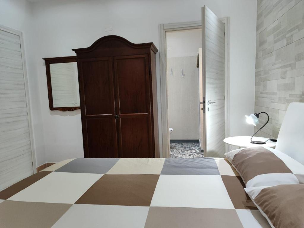 Postel nebo postele na pokoji v ubytování Bed and Breakfast Alberini