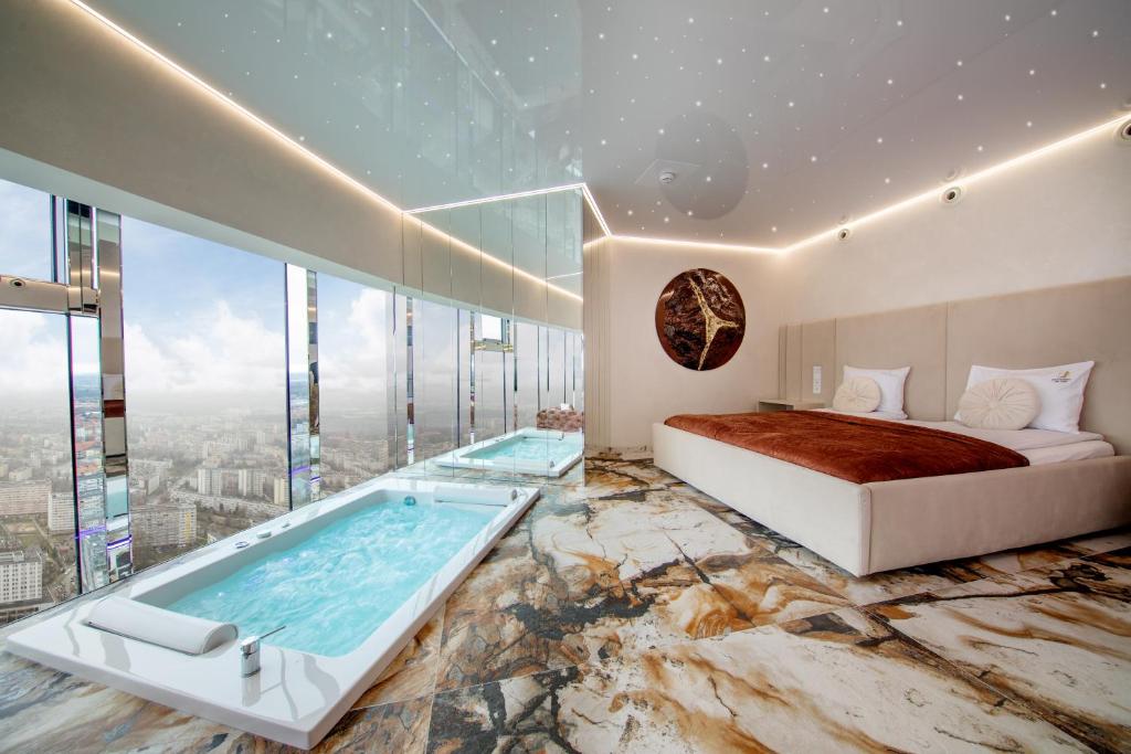 Apartamenty Sky Tower z Jakuzzi Przy Oknie by BQQK - 5