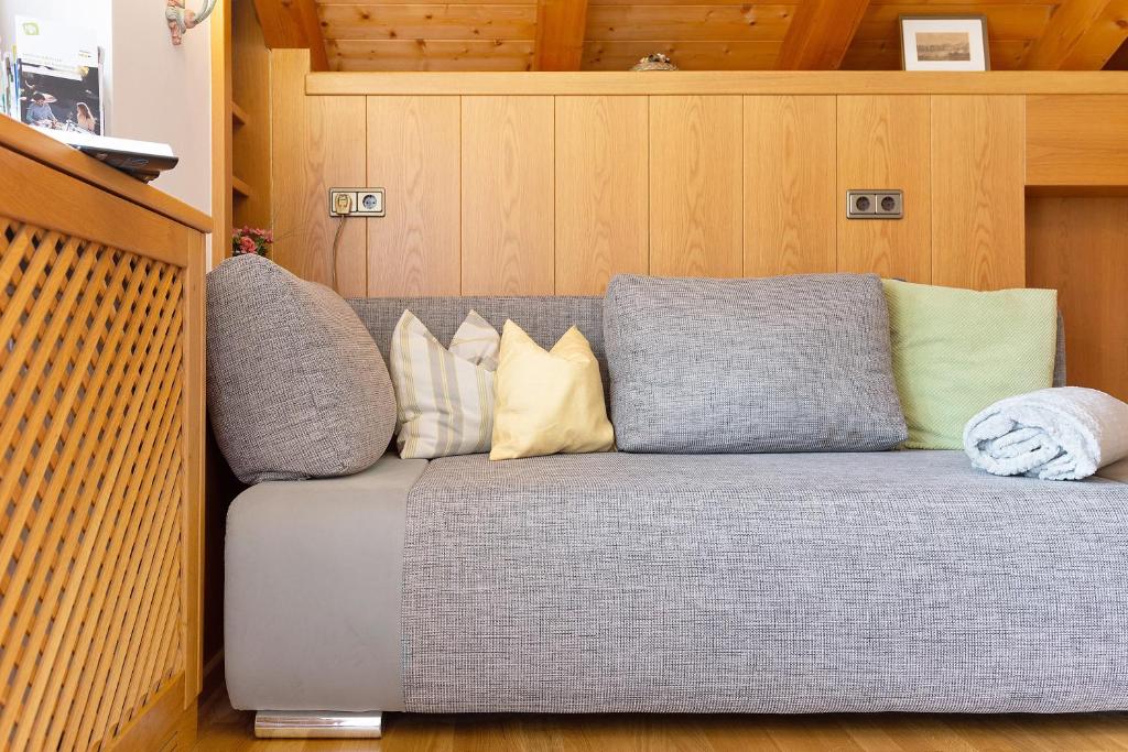Posezení v ubytování Mayr Apartments Fünf