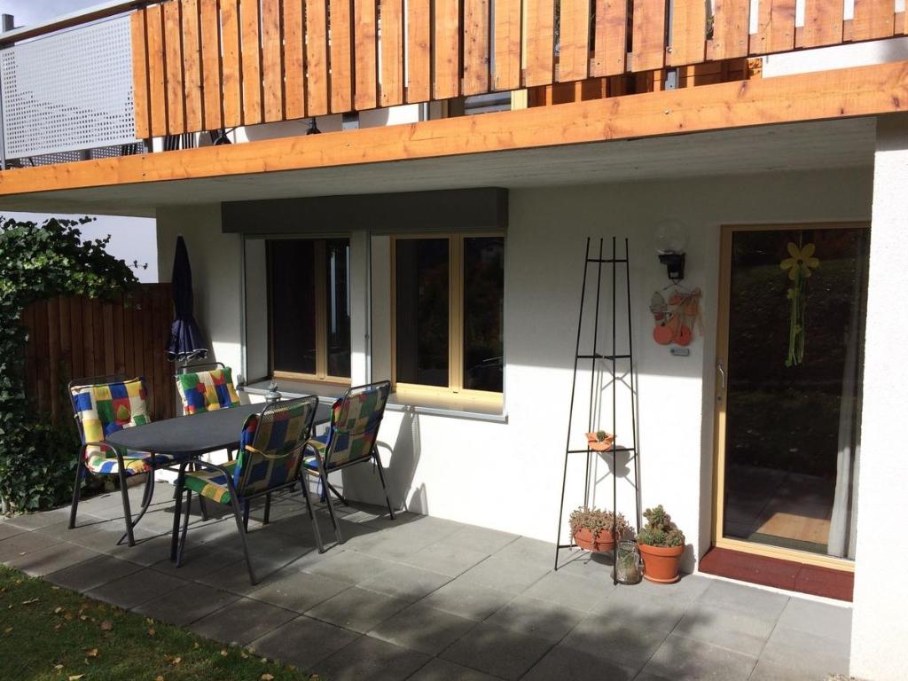 Balkón nebo terasa v ubytování Chalet Florida