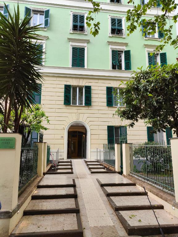 Budova, kde se apartmán nachází