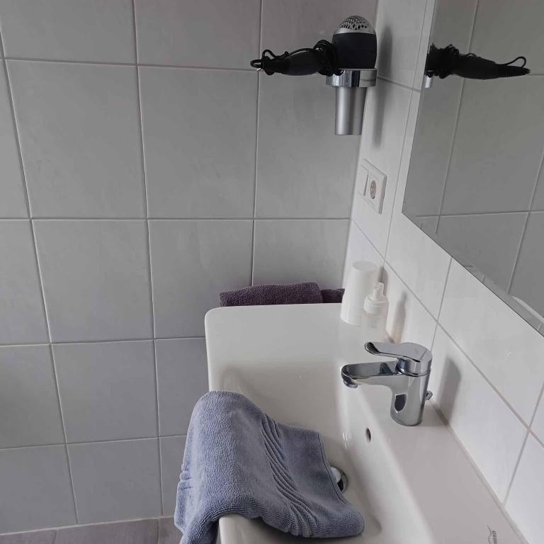 Koupelna v ubytování Gasthof Zur Schmiede