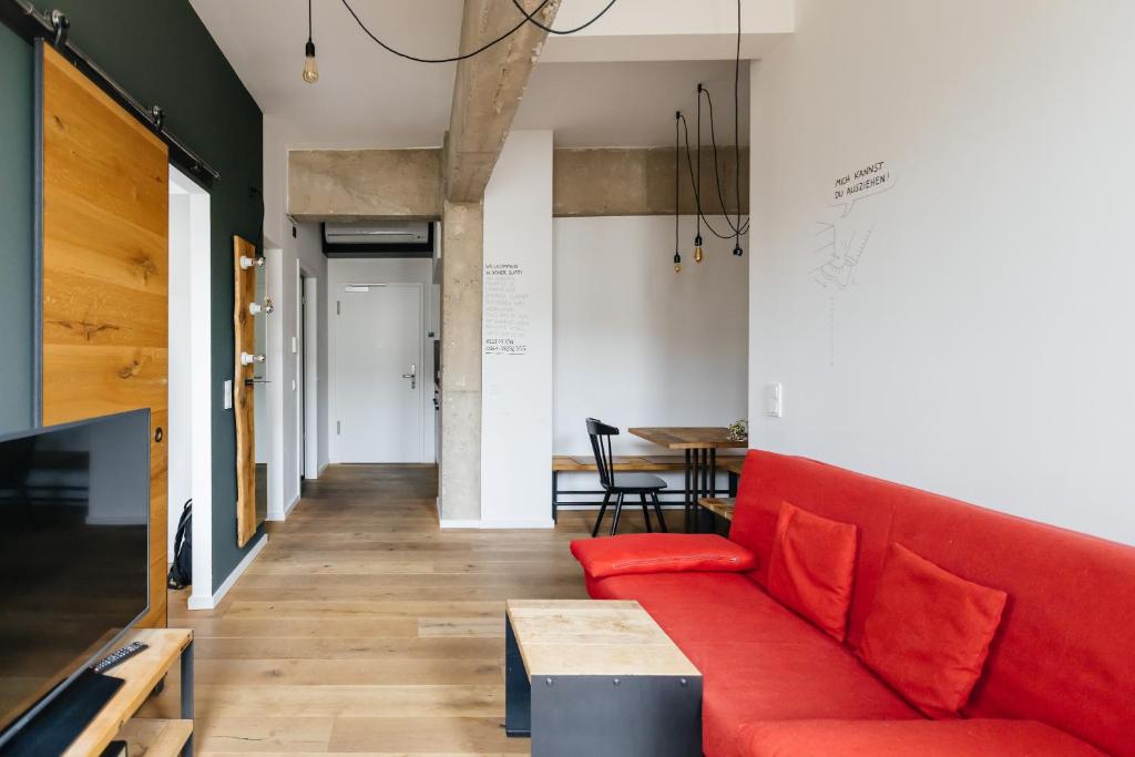 Posezení v ubytování Staycity Aparthotels Leipzig City Centre