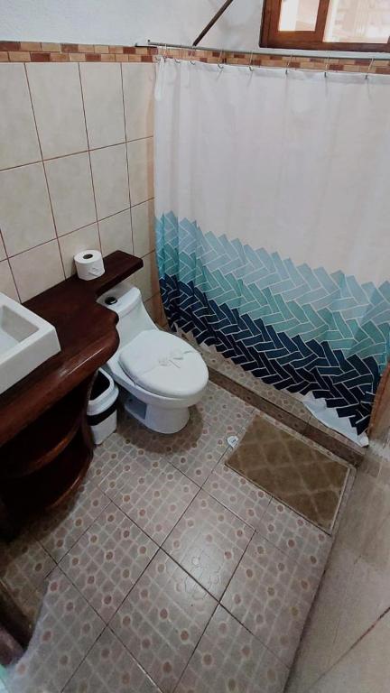 Koupelna v ubytování Casa Berta
