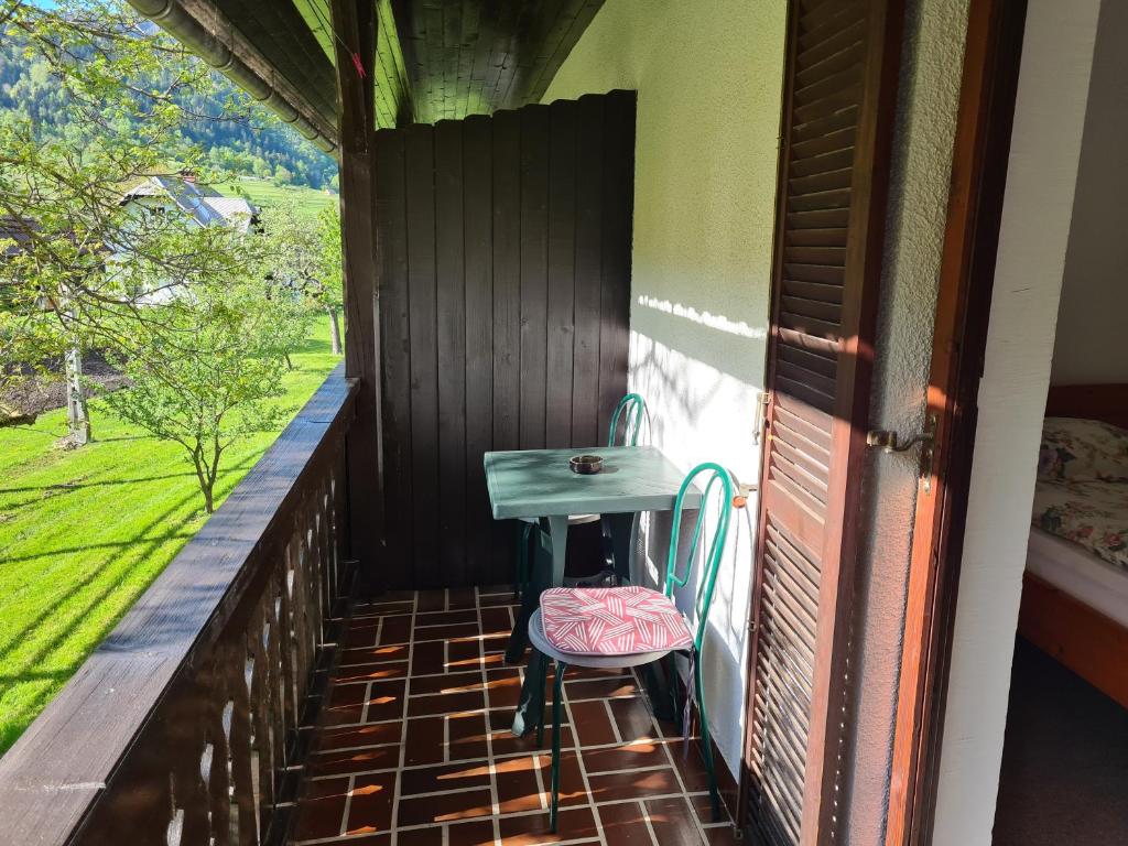 Zahrada ubytování Gostilna Batišt
