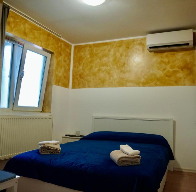 Postel nebo postele na pokoji v ubytování Cazare Alfredo