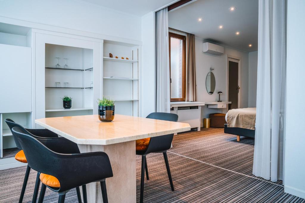 Posezení v ubytování Hotel Les Eleveurs