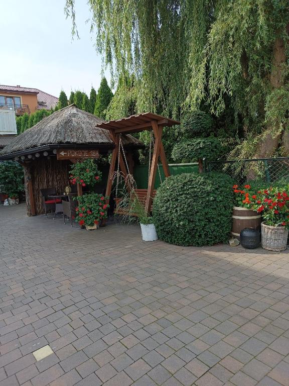 Zahrada ubytování Willa Orient