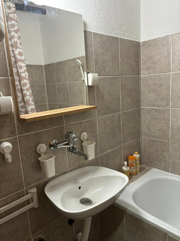 Koupelna v ubytování Apartman LENKA