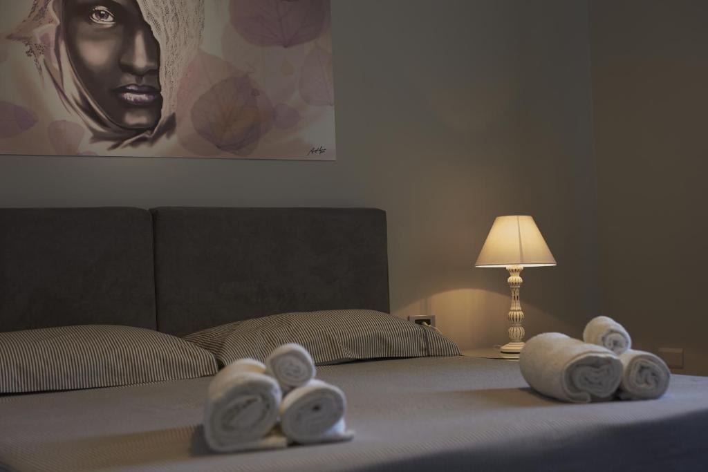 Posteľ alebo postele v izbe v ubytovaní B&B Hotei