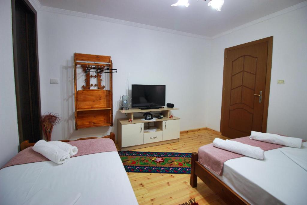 Voodi või voodid majutusasutuse Guest House Denis toas