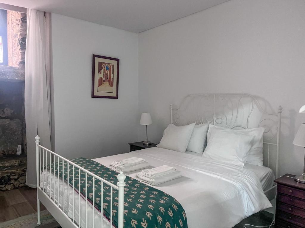 Ένα ή περισσότερα κρεβάτια σε δωμάτιο στο Imperial Douro Apartamento 3