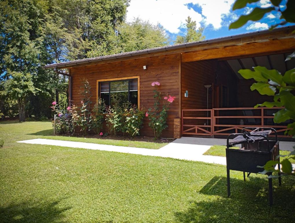 Zahrada ubytování Monoambiente Panguipulli