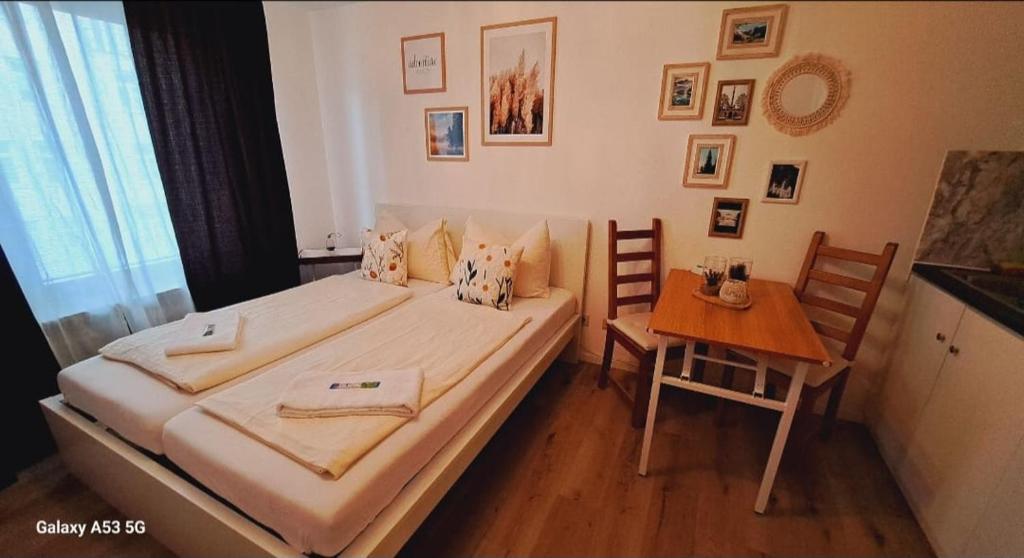 Łóżko lub łóżka w pokoju w obiekcie Soul Apart Suite