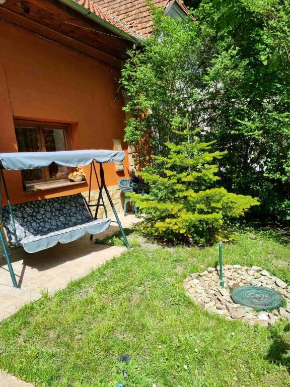 A garden outside Tündérerdő