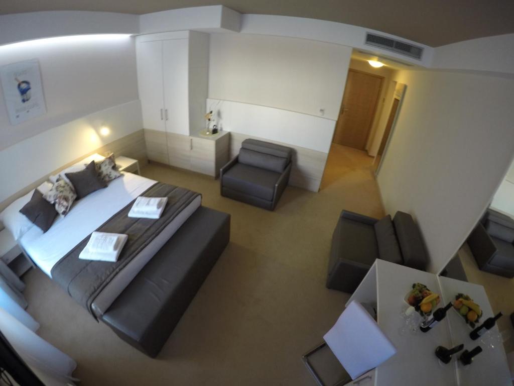 Posezení v ubytování Guest House Neho