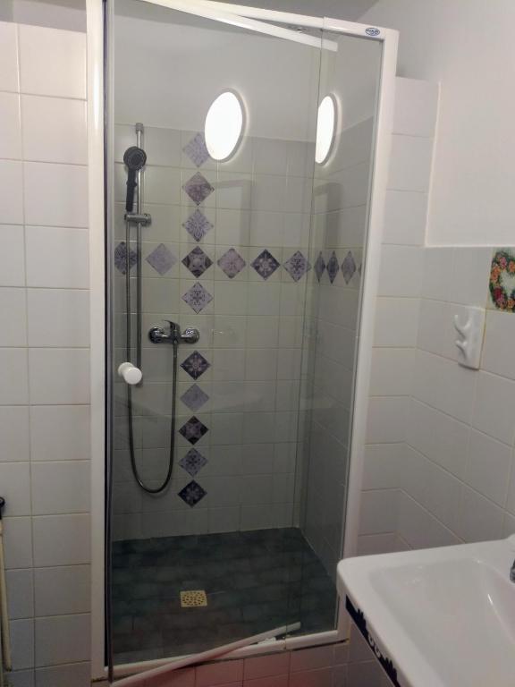 Łazienka w obiekcie Pension Archa