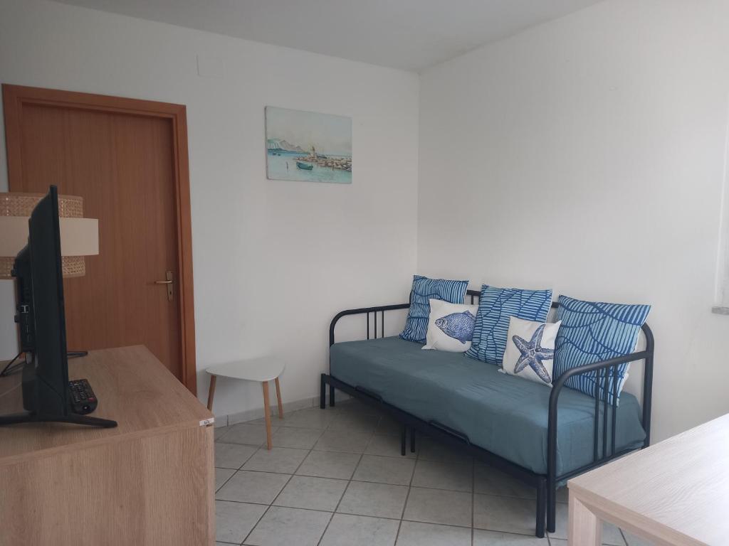 Posezení v ubytování Villa Acquamarina