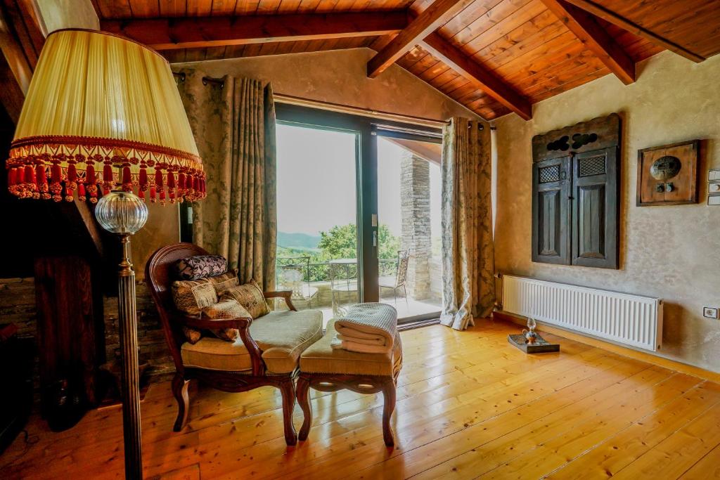 Posezení v ubytování Vila Voula