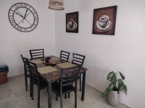 Posezení v ubytování Boricua Guest House Apartment