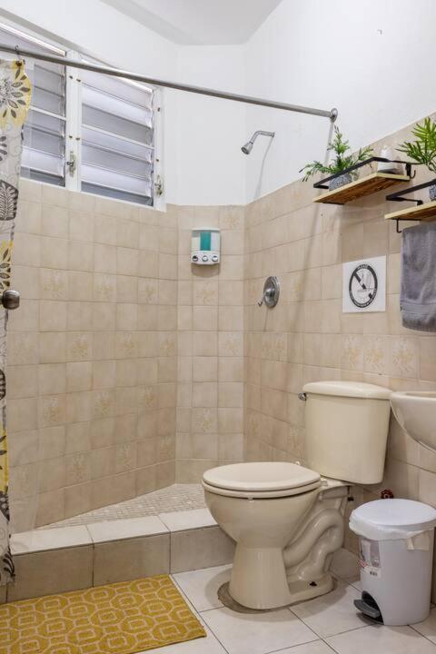 Koupelna v ubytování Boricua Guest House Apartment