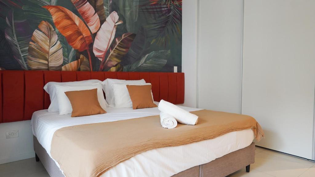 Posteľ alebo postele v izbe v ubytovaní CASARICA Aparts