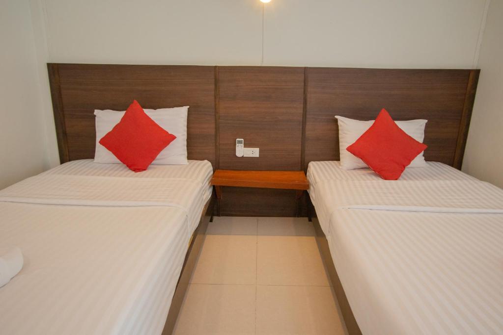 Postel nebo postele na pokoji v ubytování Kallapangha Resort Khlongwan