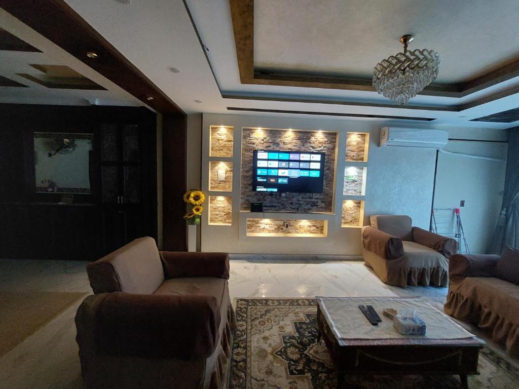 TV a/nebo společenská místnost v ubytování Luxurious vip apartment