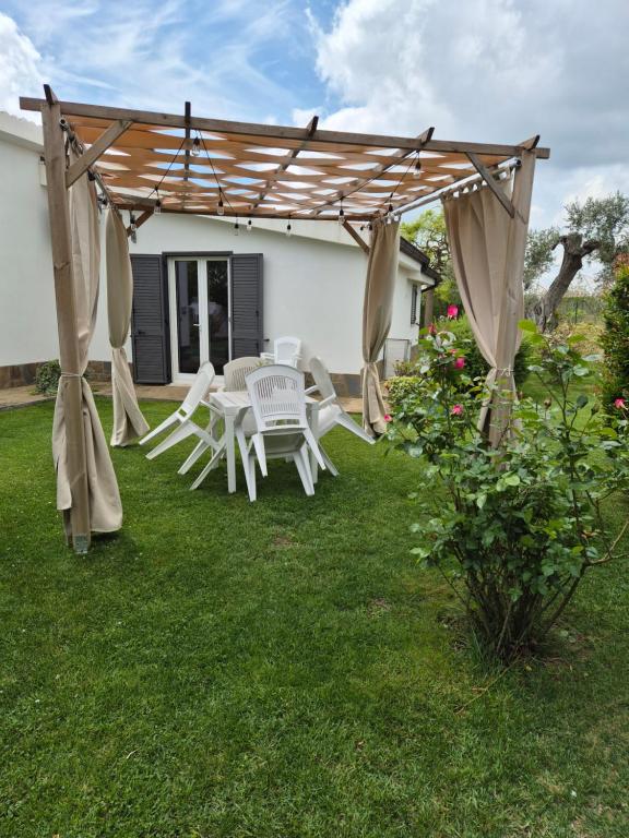 Zahrada ubytování Villa Leone