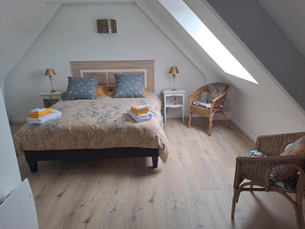 Les grandes Masures B&B - Habitación Doble Con Baño Privado