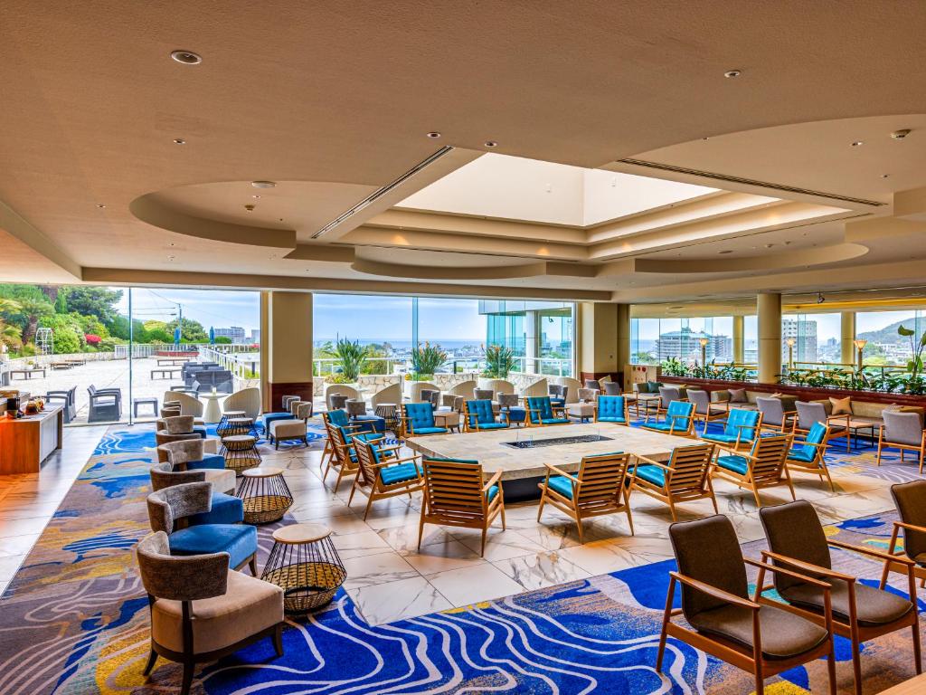 Posezení v ubytování Ito Hotel Juraku