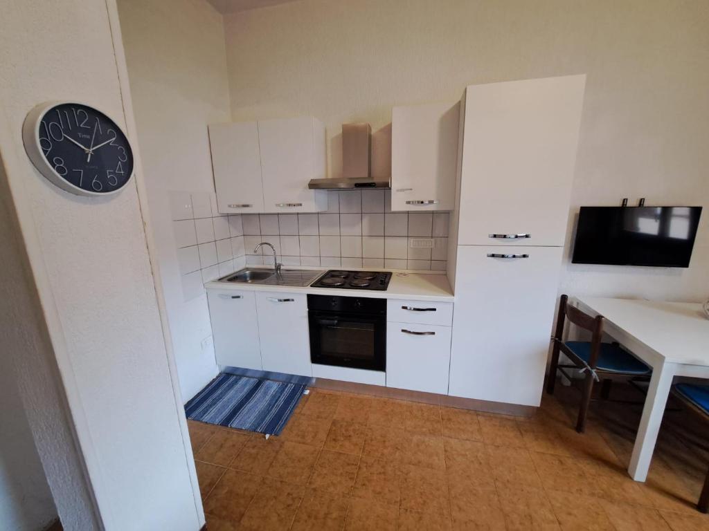Kuchyň nebo kuchyňský kout v ubytování Casa Viola