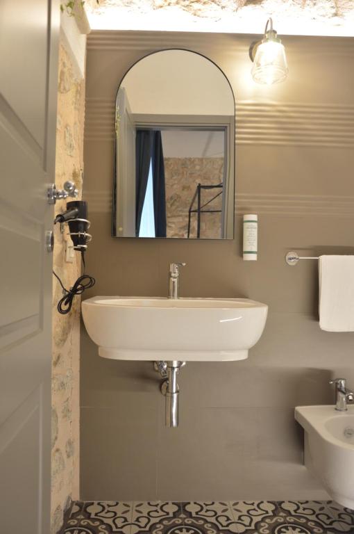 Koupelna v ubytování B&B Casa Anaceta