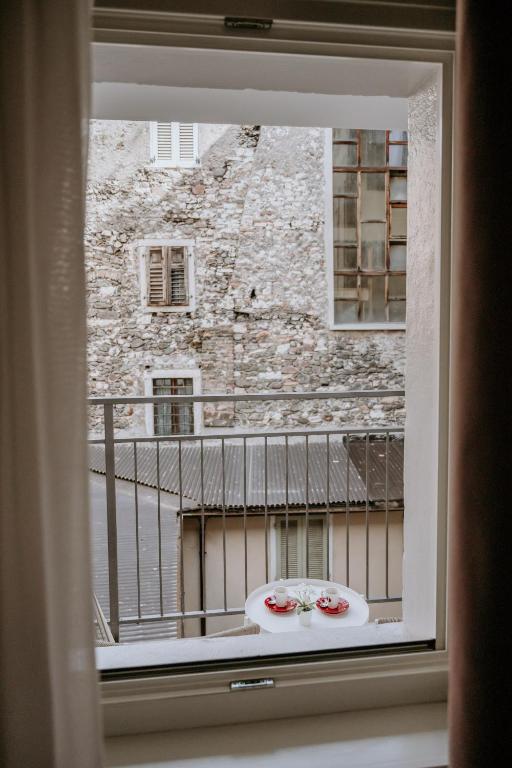 Balkón nebo terasa v ubytování Hotel Venezia