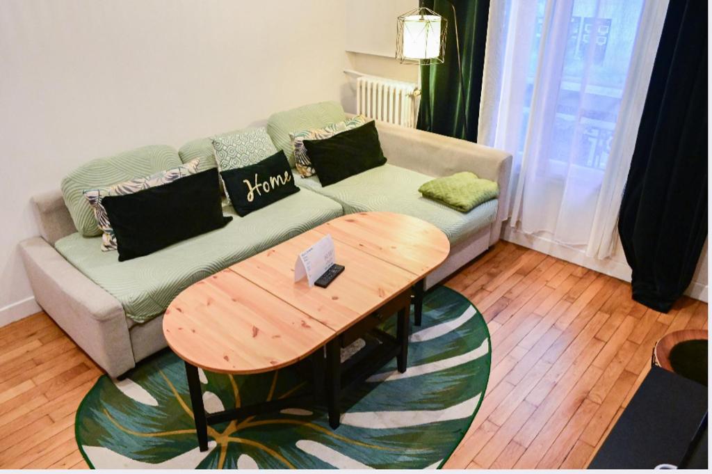 Et opholdsområde på Studio Paris 24