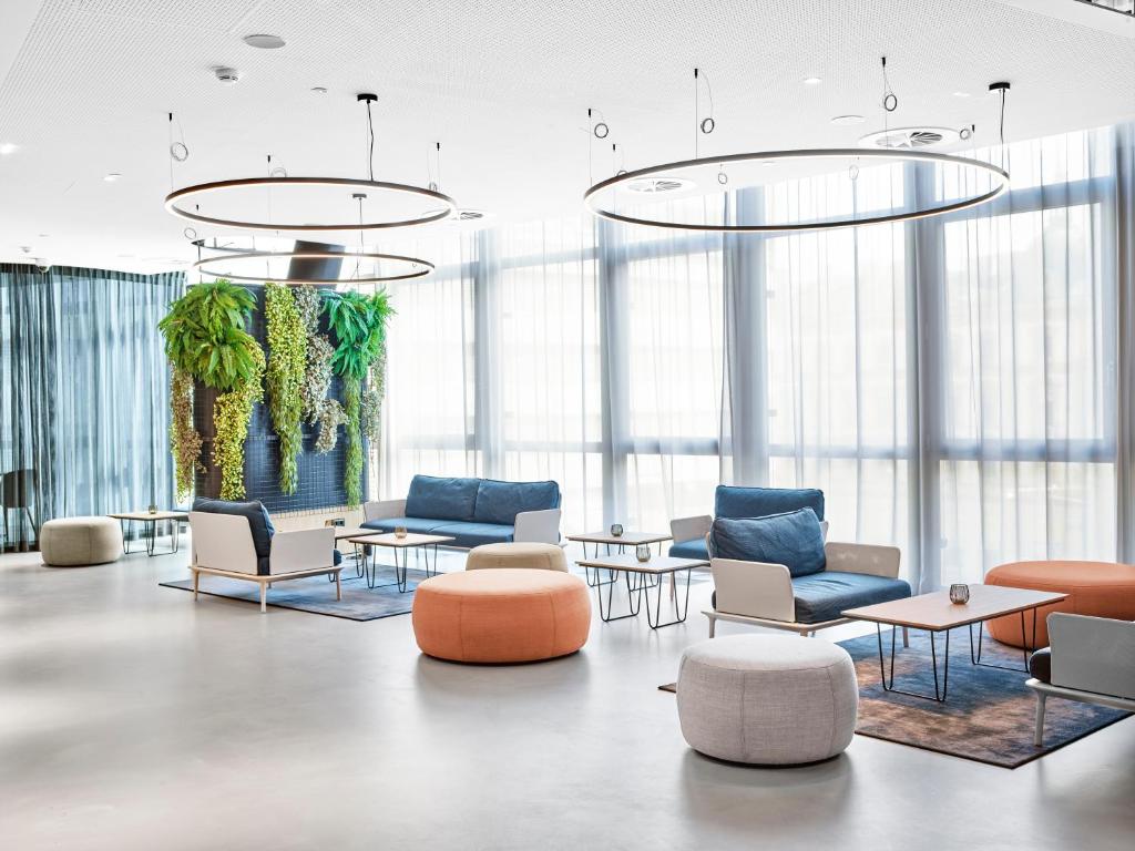 Posezení v ubytování H2 Hotel Wien Schönbrunn