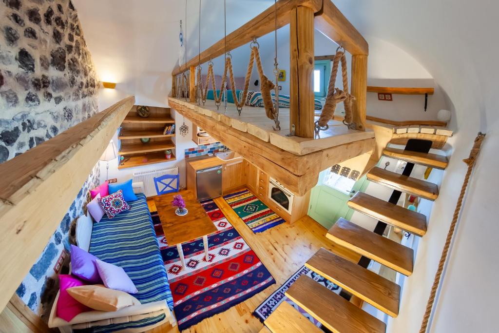 Кровать или кровати в номере En Pori Houses