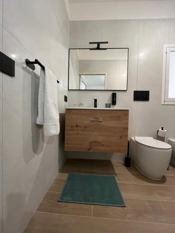 Koupelna v ubytování Casa Ri Mimmina