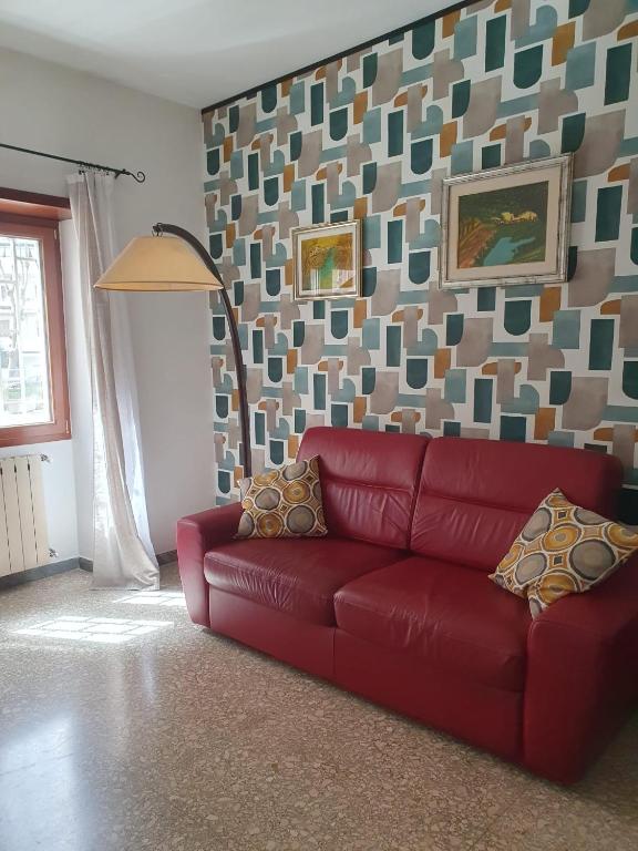 Część wypoczynkowa w obiekcie Casa Diana Ostia