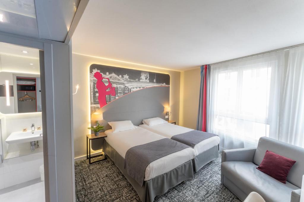 Hotel Inn Design Paris Place d'italie - Resim 8