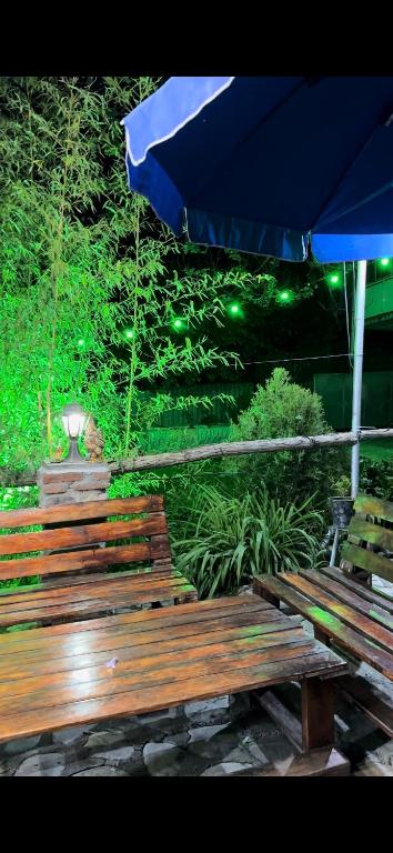 Zahrada ubytování Guest House Iura