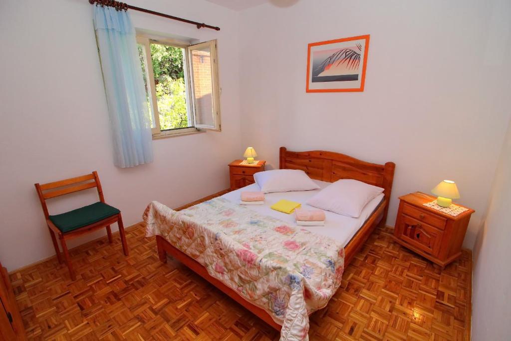 Postel nebo postele na pokoji v ubytování Apartment Domestic