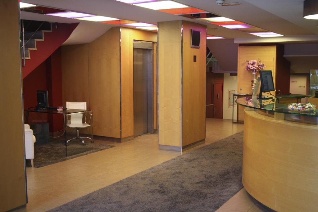 Vstupní hala nebo recepce v ubytování Hotel Abbot