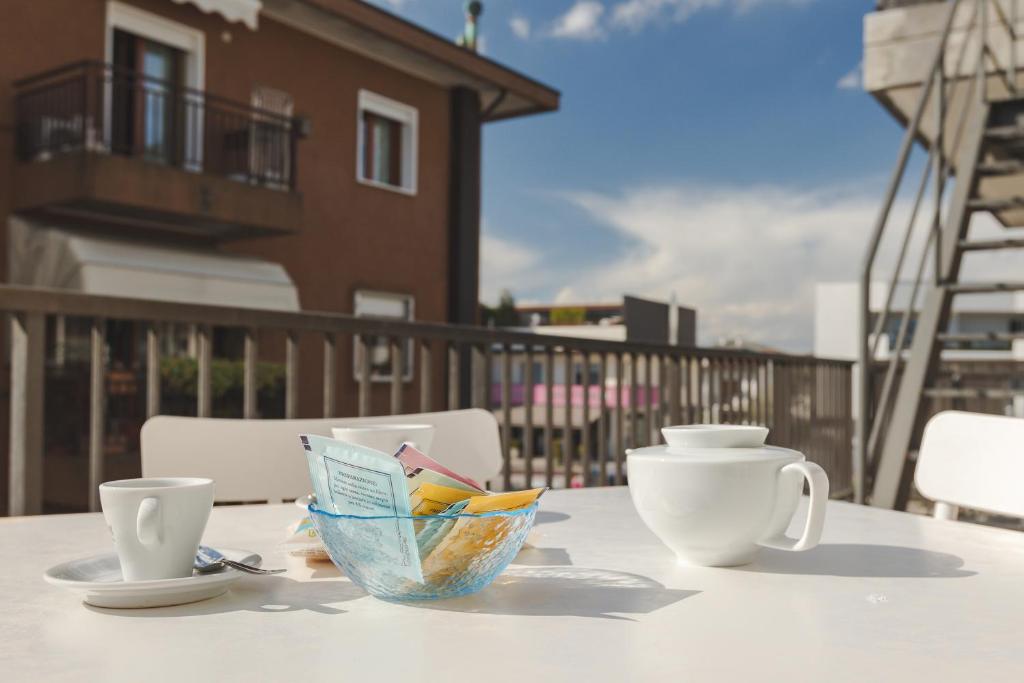 Balkón nebo terasa v ubytování CENTRO HOTEL - Venice Airport
