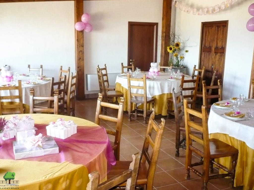 Restaurace v ubytování La Staccionata