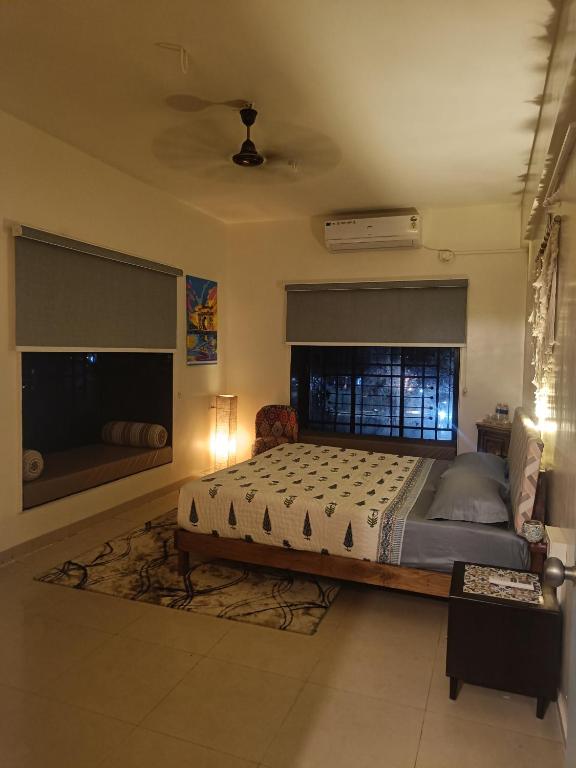 Postelja oz. postelje v sobi nastanitve Nagarik Commune, Baner - Pune