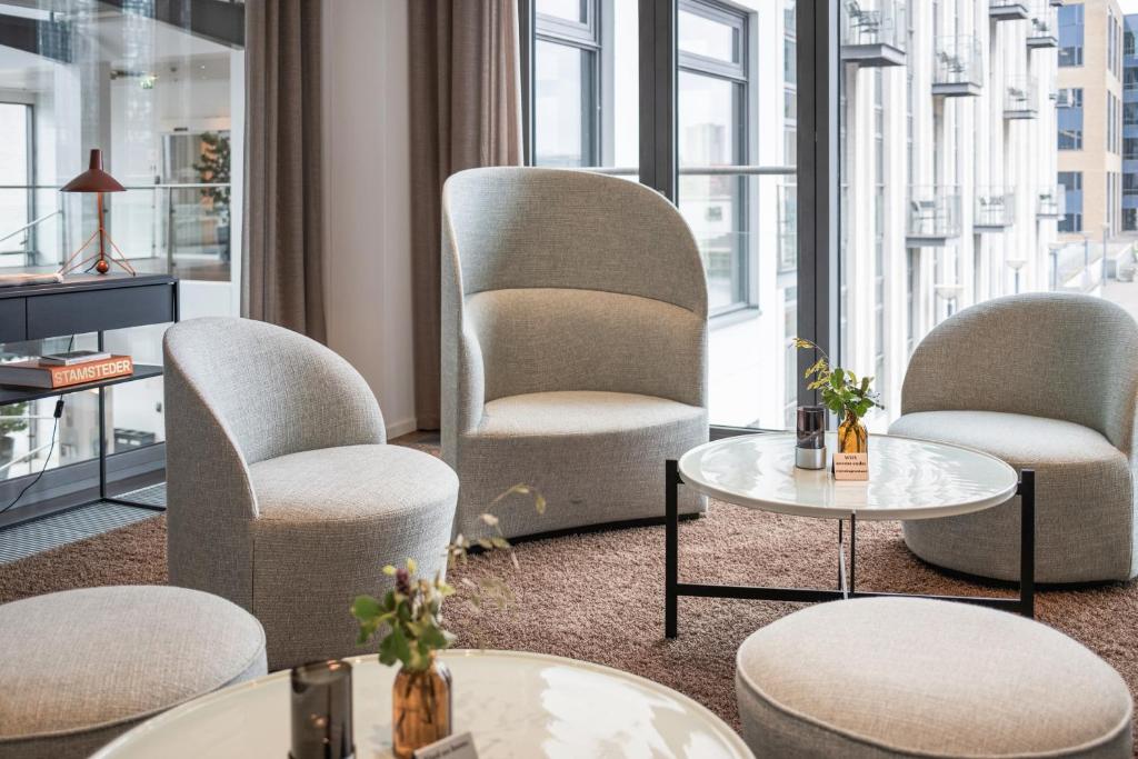 Posezení v ubytování Copenhagen Island Hotel