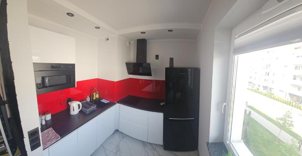 Kuchyňa alebo kuchynka v ubytovaní Apartament Malta